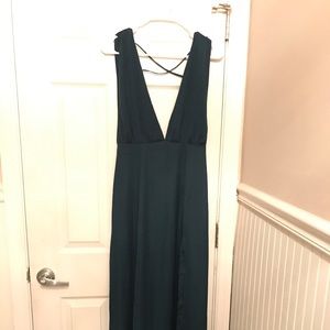 NWT Green Maxi dress